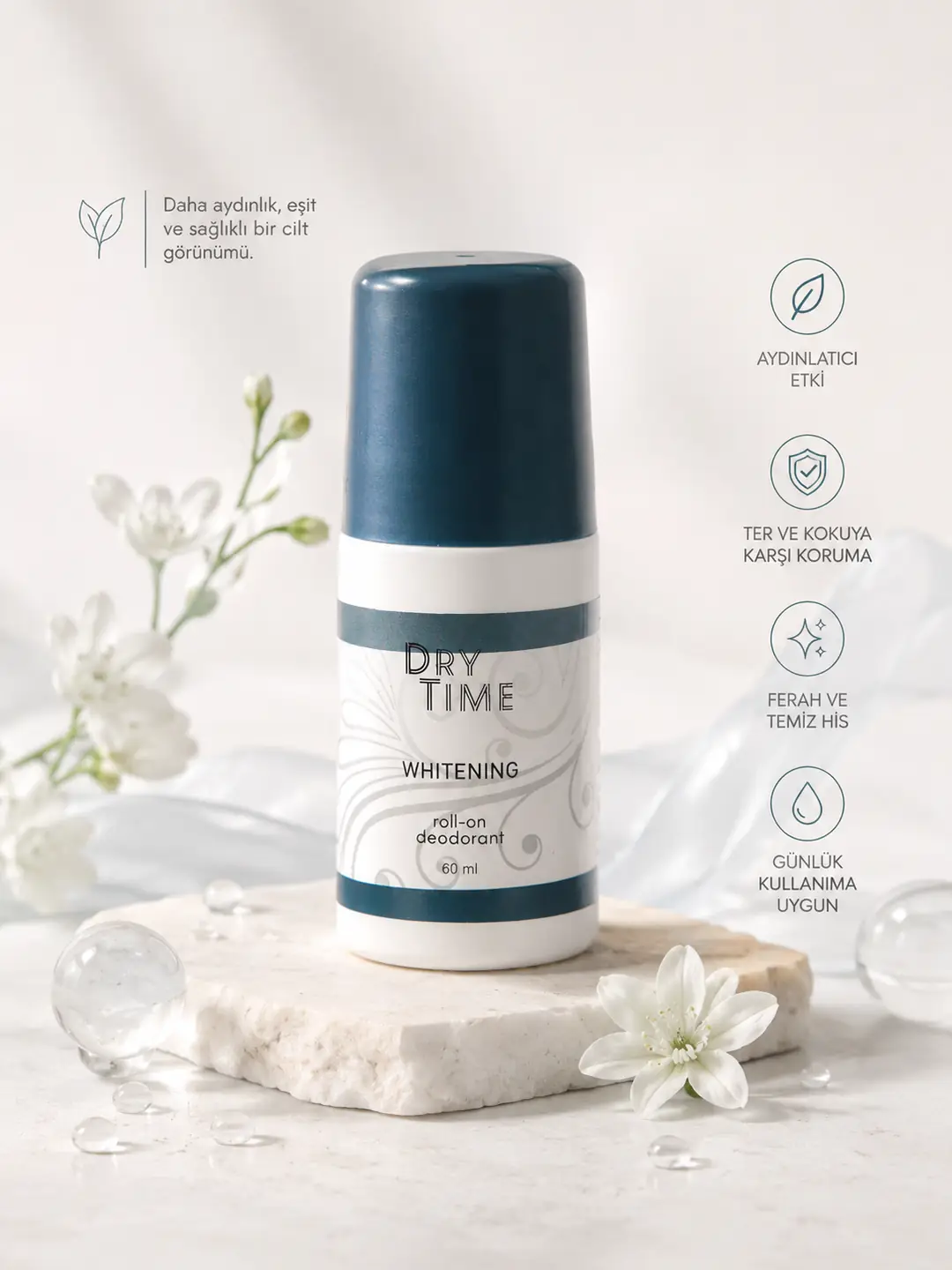 DRY TIME WHITENING ROLL-ON görsel 2