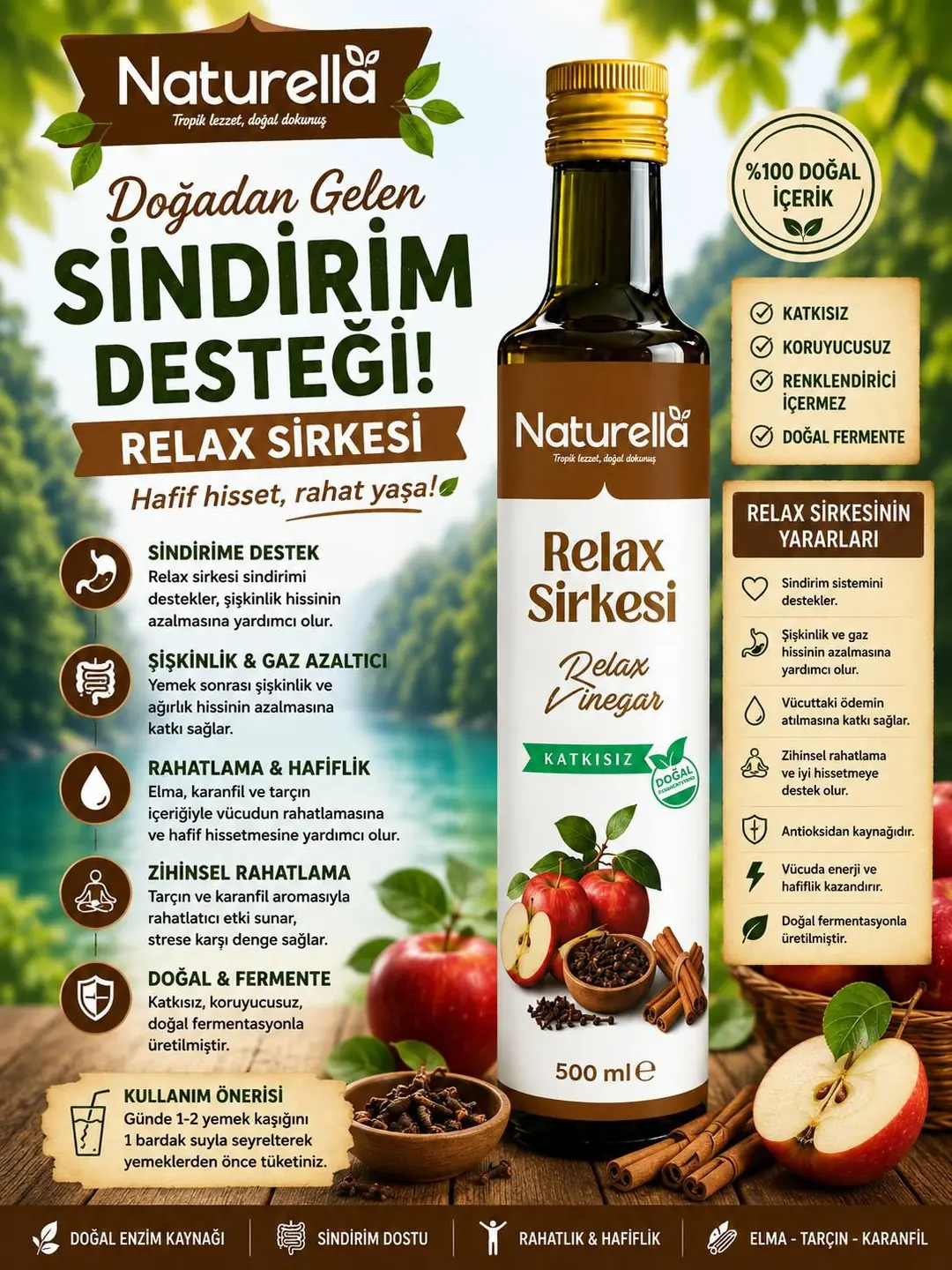 NATURELLA RELAX SİRKE görsel 2